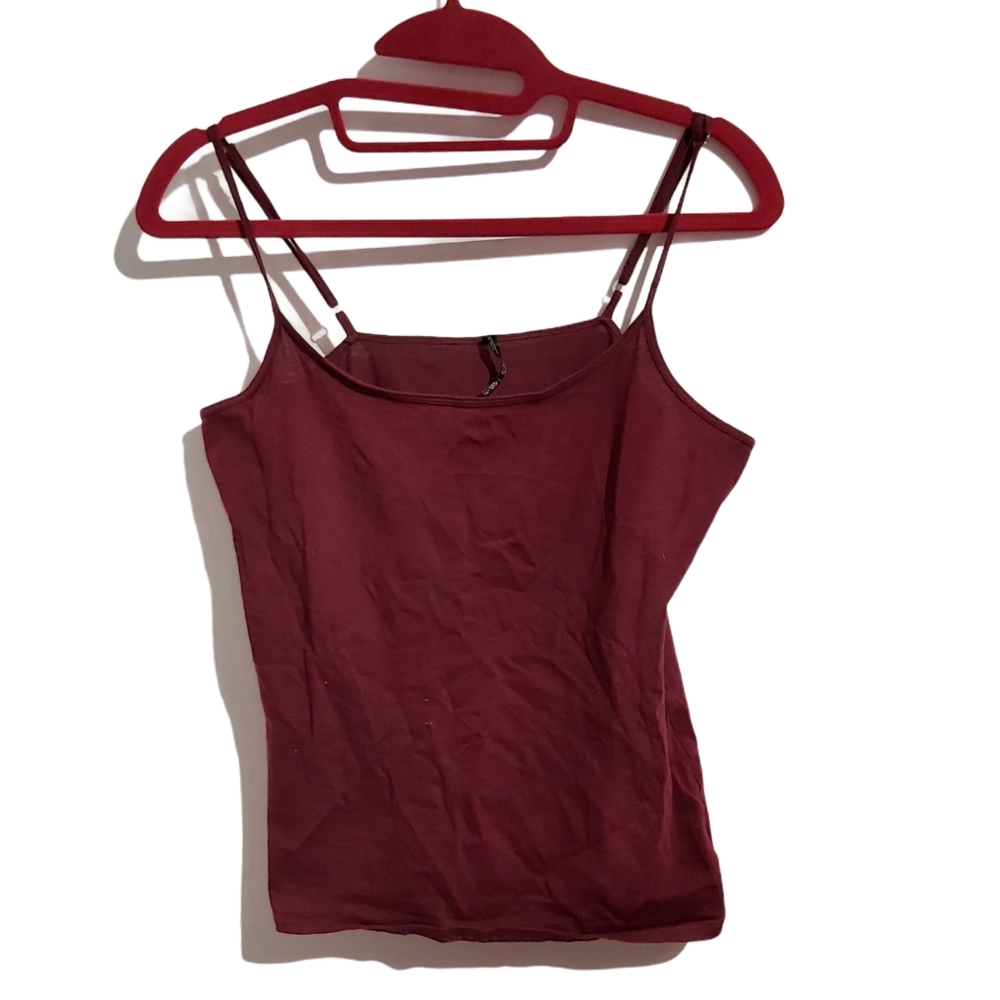 Burgundy cami